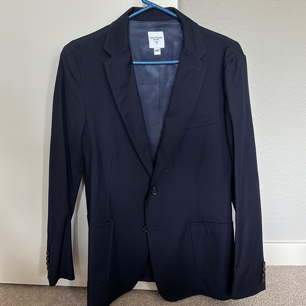 Ernest Alexander unlined unstructured blazers